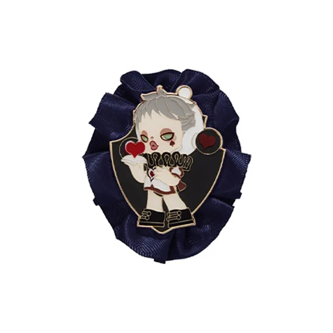 POP MART SKULLPANDA Daily Wonderland Collection Badge Blind Box Products Single Mystery Box/Full Box 12 Pcs-8
