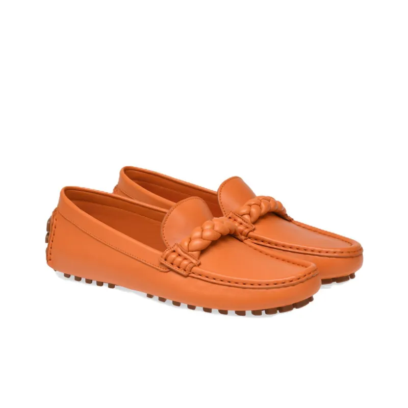 GIANVITO ROSSI Monza Leather Loafers-2