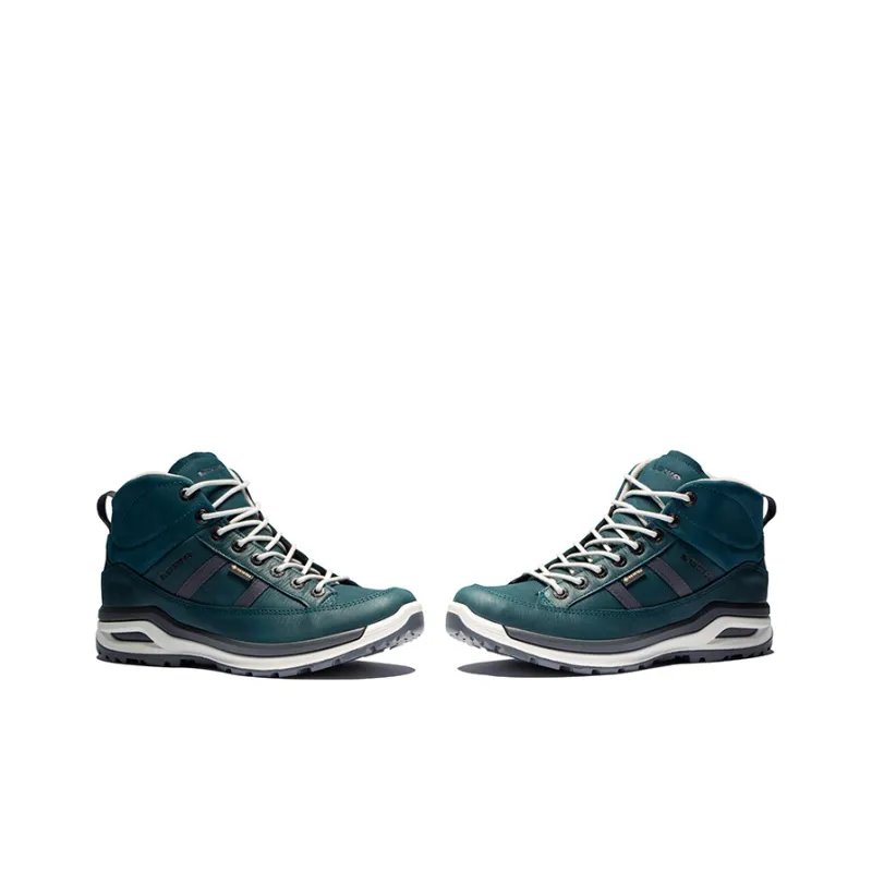 Lowa Prague Gt Mid-Top Outdoor Shoes Women's Green-4