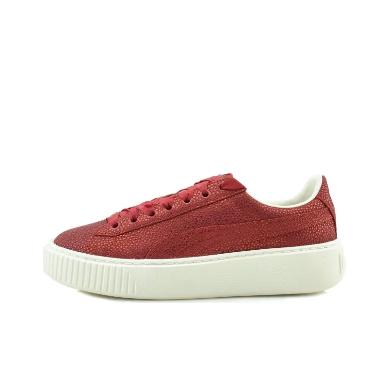 PUMA Platform Lux 'Red' Women's-0