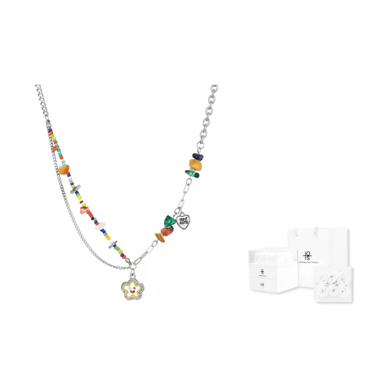 IOTS Silver Plated Necklaces Women's-6