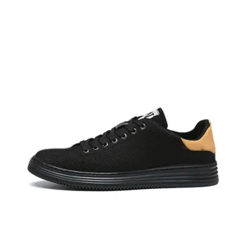 YEDANI Low-Top Canvas Shoes 3cm Men's Black