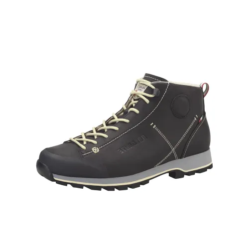 Dolomite 54 Cinquantaquattro Mid FG Anti-Slip Wear-Resistant Mid-Top Outdoor Shoes Unisex Black