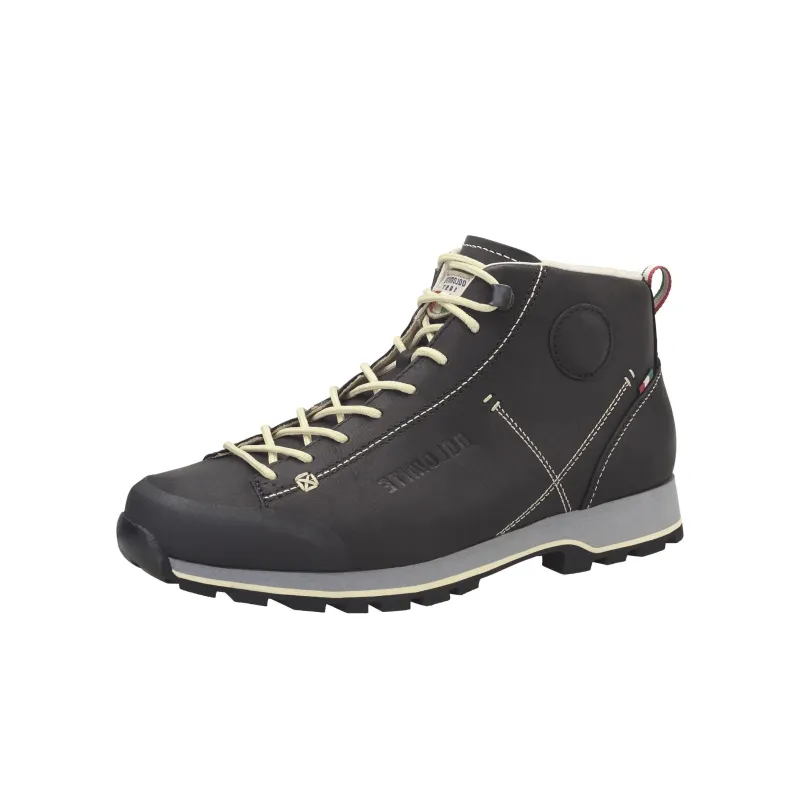 Dolomite 54 Cinquantaquattro Mid FG Anti-Slip Wear-Resistant Mid-Top Outdoor Shoes Unisex Black-0