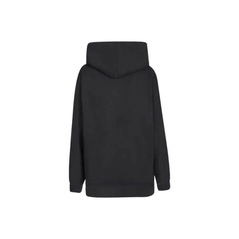 MSGM Logo Printed Drawstring Hoodie-1