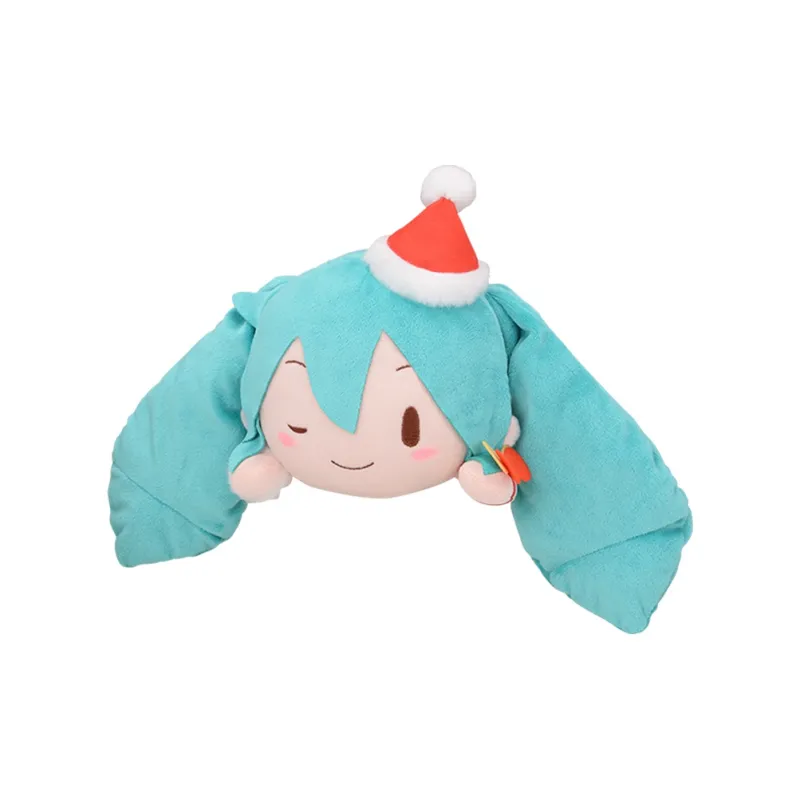 SEGA Hatsune Miku Christmas 2023 Tarepanda Green Dolls Plush Doll 16cm High-7
