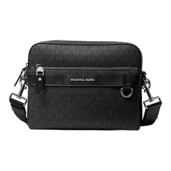 MICHAEL KORS Hudson Canvas Bag, Camera Bag, Shoulder Bag, Crossbody Bag Men's Black