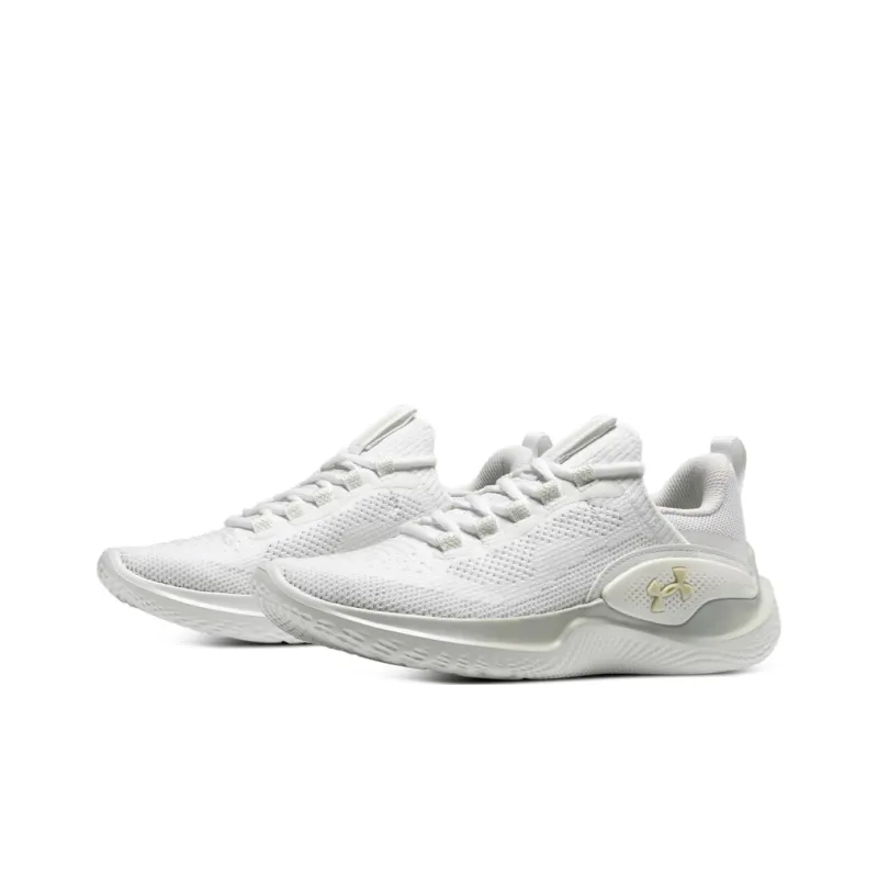 Under Armour Flow Dynamic 'White Metallic Gold' Women's-2