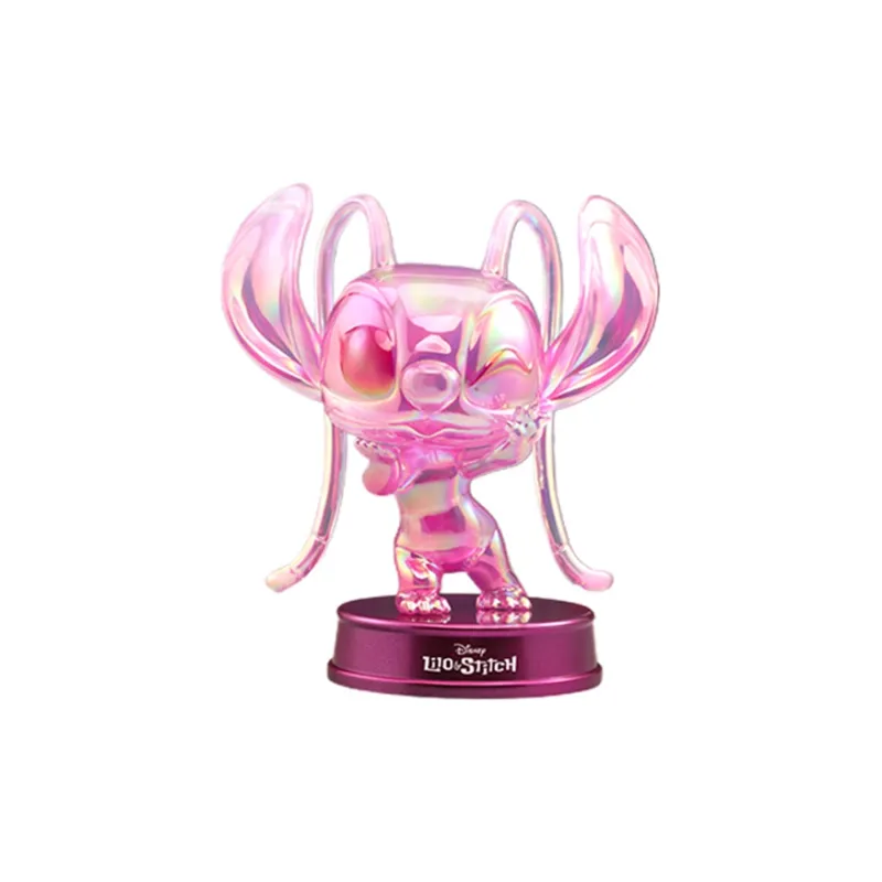 Hot Toys Lilo & Stitch Ani Holographic Edition Cosbaby Mini Collector Doll Chibi Figures Stitch And Little Gold 13cm-2