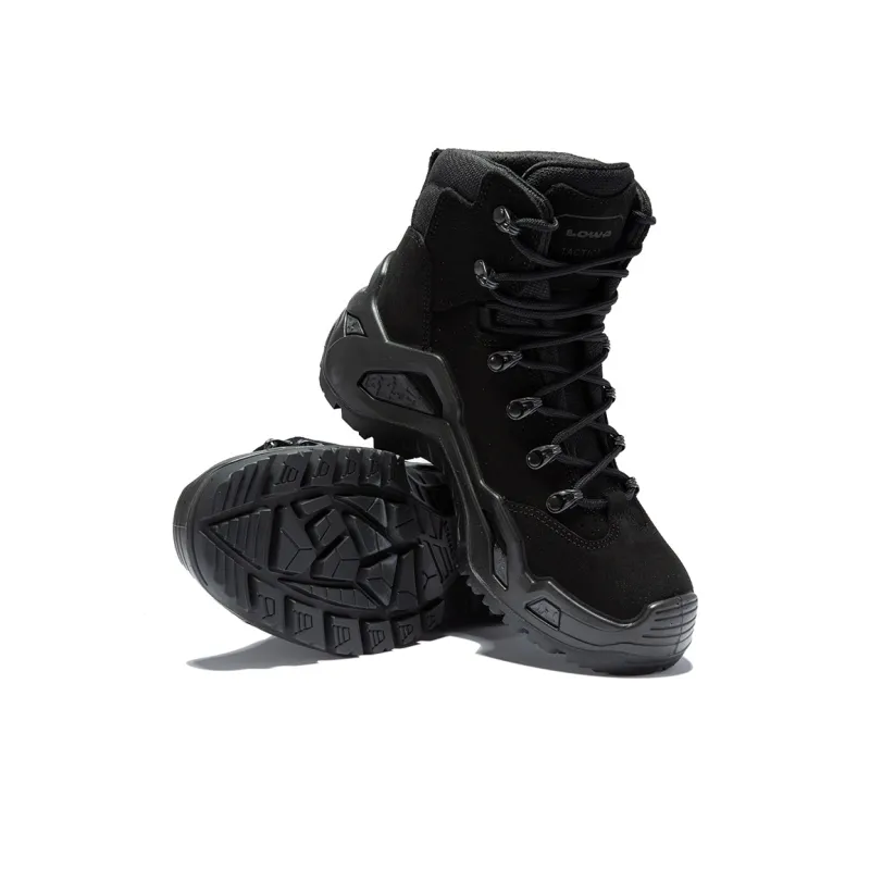 Lowa Mid Top Outdoor Shoes Women's Black-5