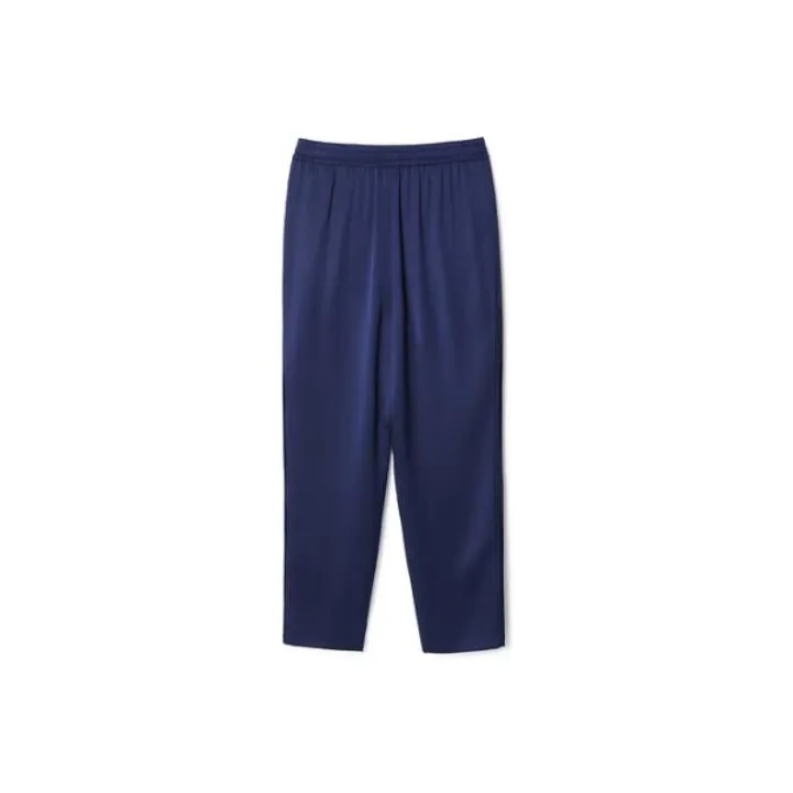 XII BASKET Casual Pants Women's Navy Blue-1
