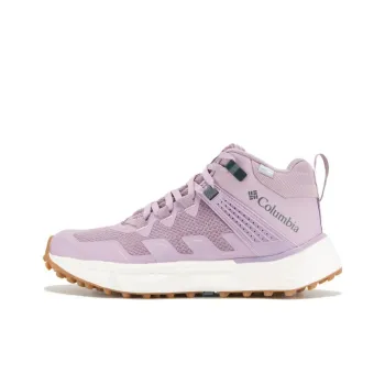 Columbia Cushioning, Wear Resistant Mid Top Hiking Shoes Women's Purple