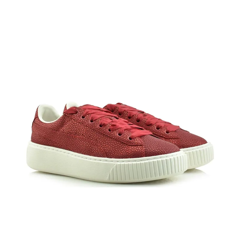 PUMA Platform Lux 'Red' Women's-1