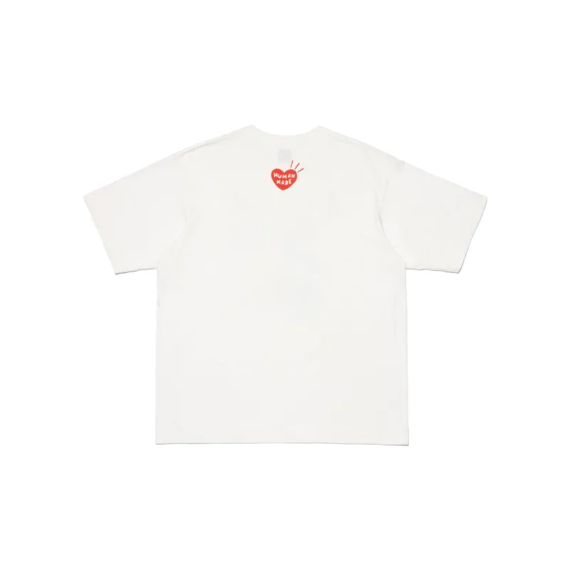 HUMAN MADE HUMAN MADE X Keiko Sootome Co branded Series T Shirts Unisex White-1