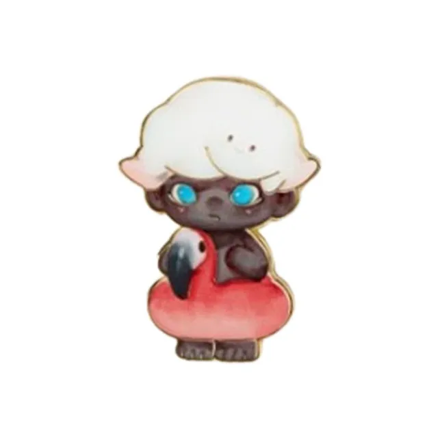 POP MART DIMOO Classic Reproduction Collection Badge Brooch Blind Box Products Single Mystery Box/Full Box 12 Pcs-7
