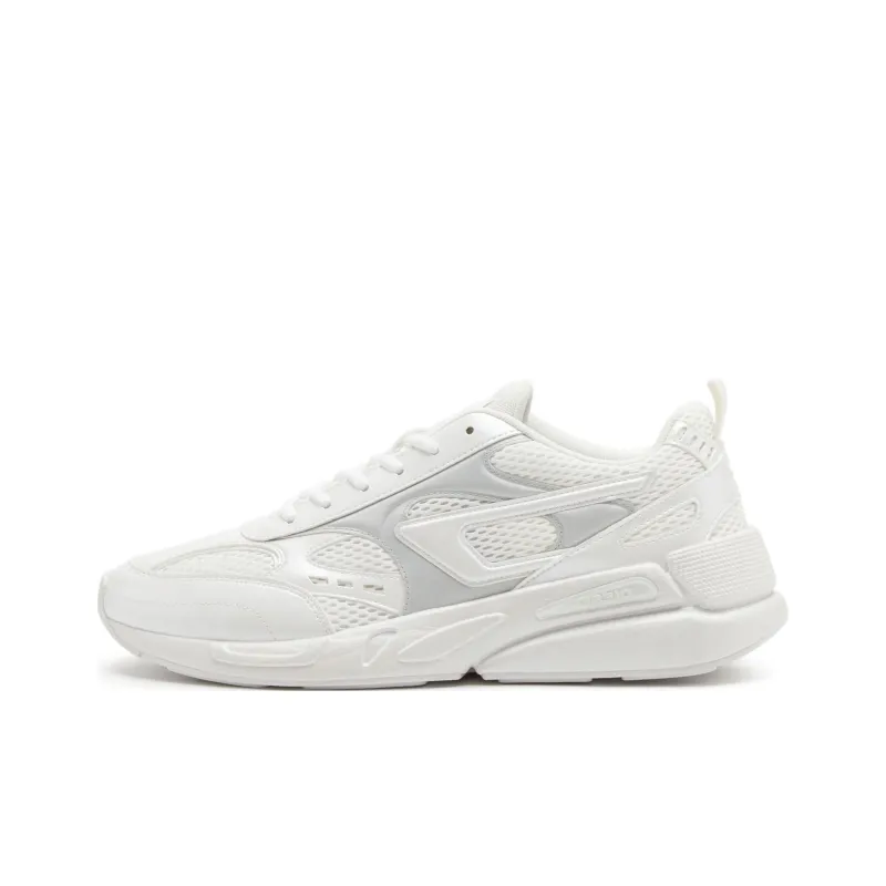 DIESEL S-Serendipity Anti-Slip Wear-Resistant Low-Top Casual Shoes Men's White-0