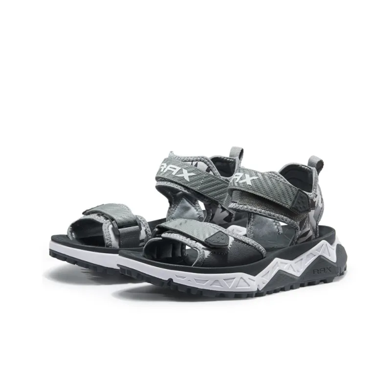 RAX Beach Sandals Men's Gray Camouflage-2
