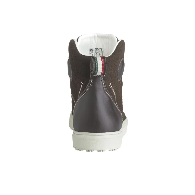 Dolomite Sorapis High Non-slip Wear-resistant Shock Absorption High-Top Canvas Shoes Unisex Earth Brown-2