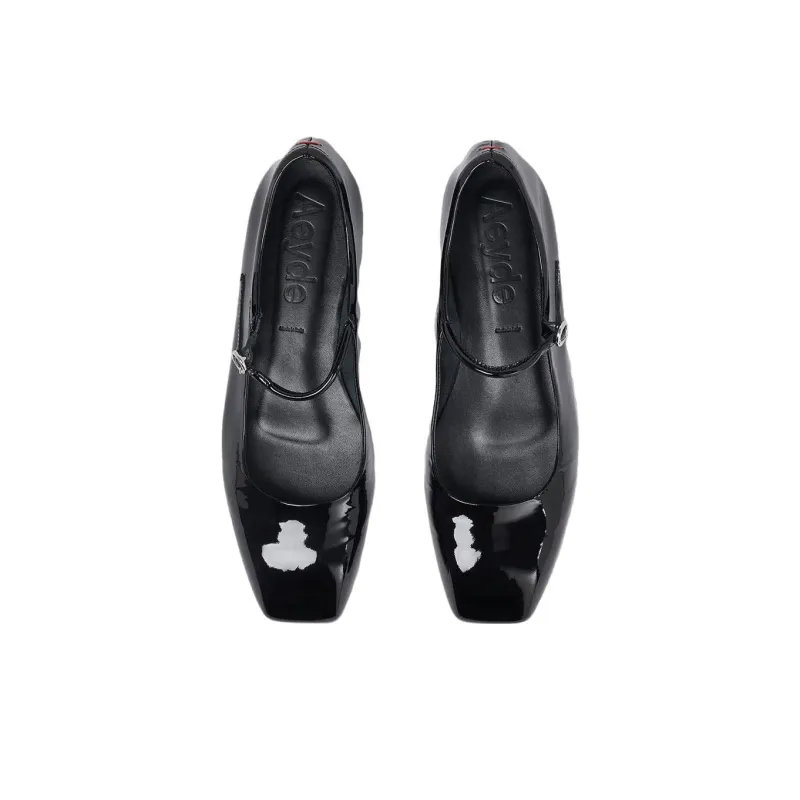 Aeyde Uma Square-toe Ballerina Shoes-2