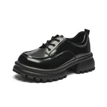GEMEIQ Loafers Women's Low Top Black/Ecru