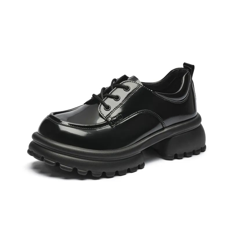 GEMEIQ Loafers Women's Low Top Black/Ecru-0