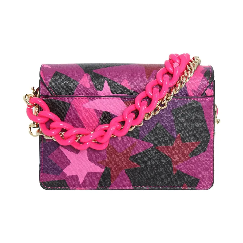 VERSACE JEANS COUTURE Polyester Crossbody Bag, Shoulder Bag Women's Fuchsia-3