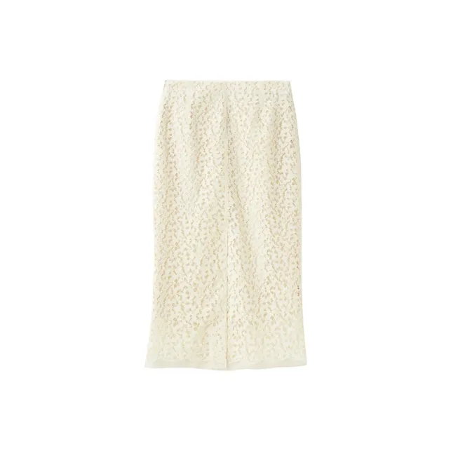 OVV Casual Long Skirts Women's Light Yellow A3-1