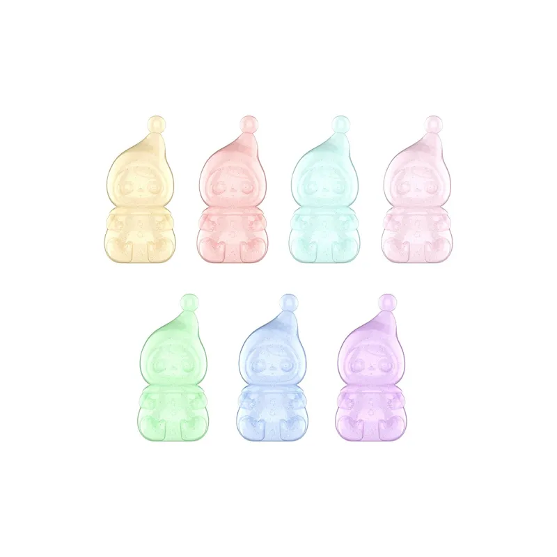 POP MART Pucky MINI Figure Summer Shaved Ice Collection Blind Box Products Single Mystery Box/Full Box 7 Pcs-0