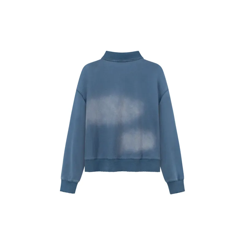 NO ONE ELSE Sweatshirts Women's Navy Blue-1