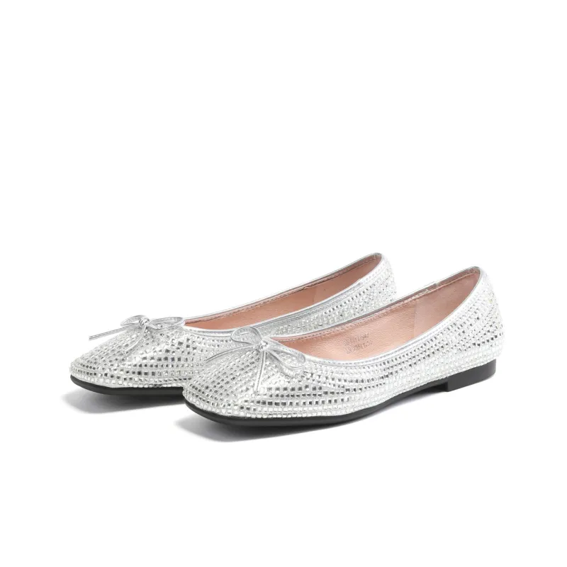 ST&SAT Casual Single Shoes Women's Silver-2