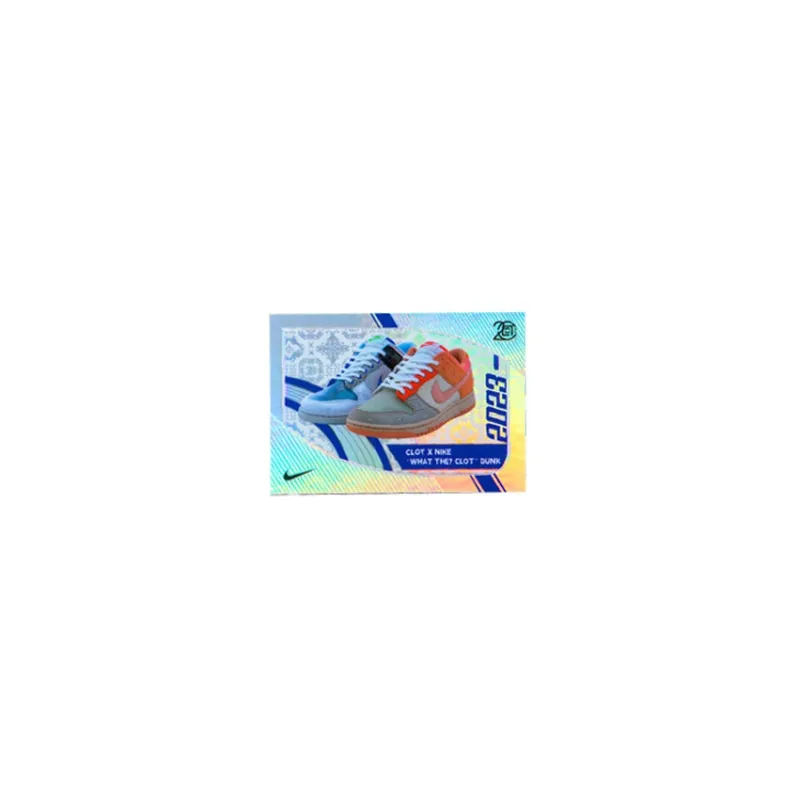 CLOT x Nike Card Dunk Low What The CLOT Shoe Card Chen Guanxi Sports Cards Single Card-5
