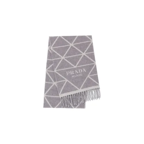 PRADA Knit Scarves Women's Purple