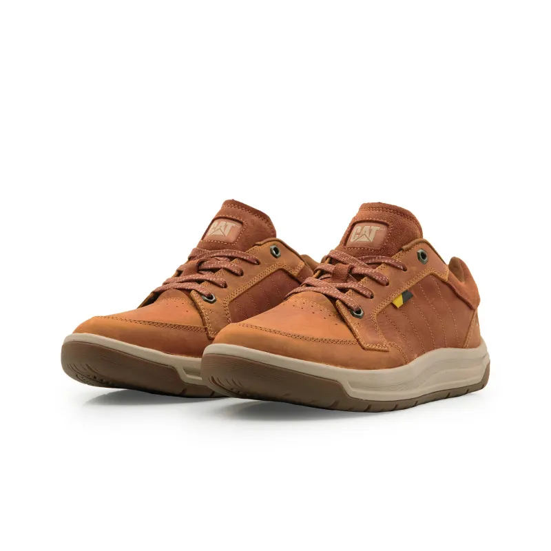 CAT Low Top Outdoor Shoes Men's Brown-1