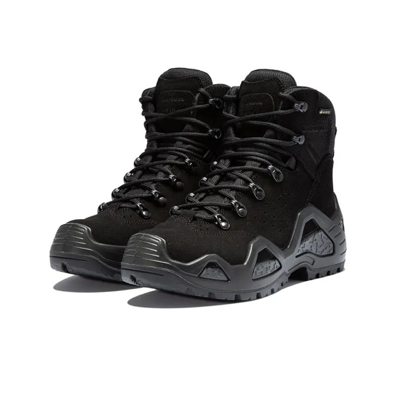 Lowa Mid Top Outdoor Shoes Women's Black-2