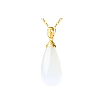 U＇VE Hetian Jade Hetian Jade Pendants Women's White Jade