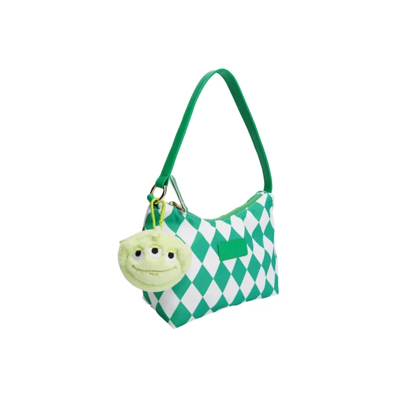 POTDEMIEL Polyester Handbag Regular Unisex Green-5