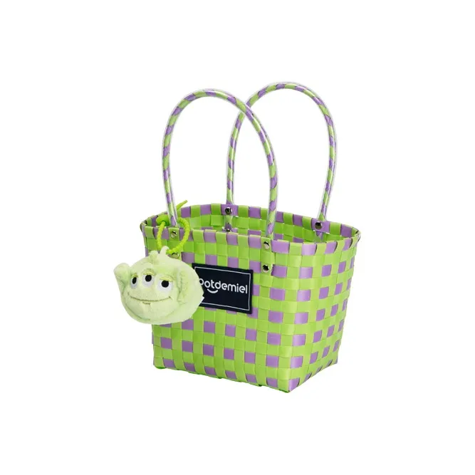 POTDEMIEL Polyester Handbag Regular Unisex Green-1