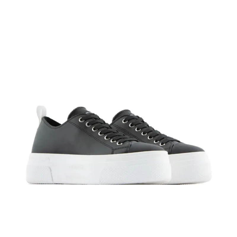 ARMANI EXCHANGE Logo-print Platform Sneakers-2