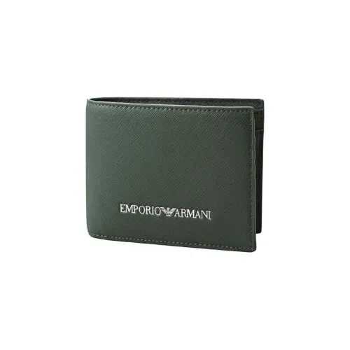 EMPORIO ARMANI Wallets Khaki Green