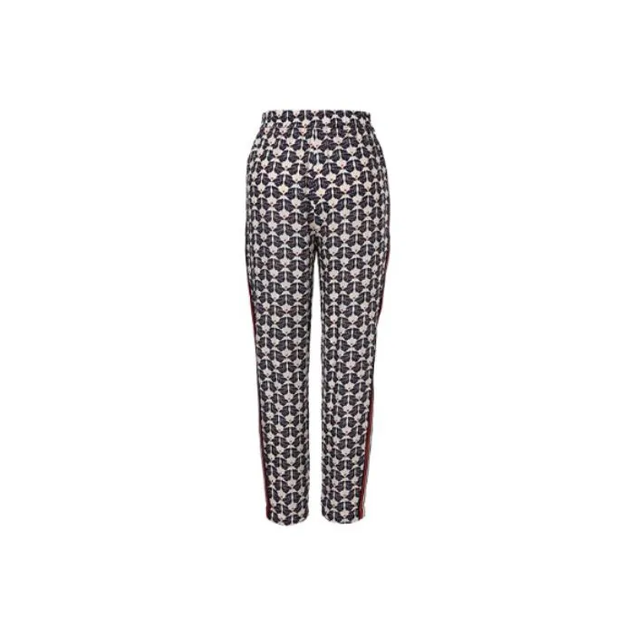 XII BASKET Casual Pants Women's Navy Blue-1