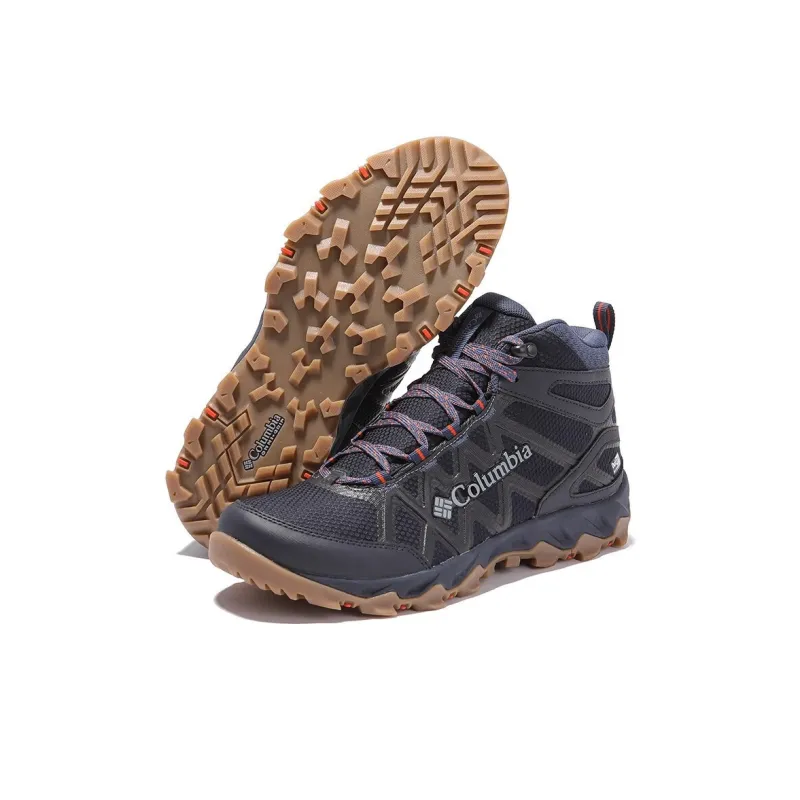 Columbia Cushioned Slip Resistant Mid Top Outdoor Shoes Men's Blue-3