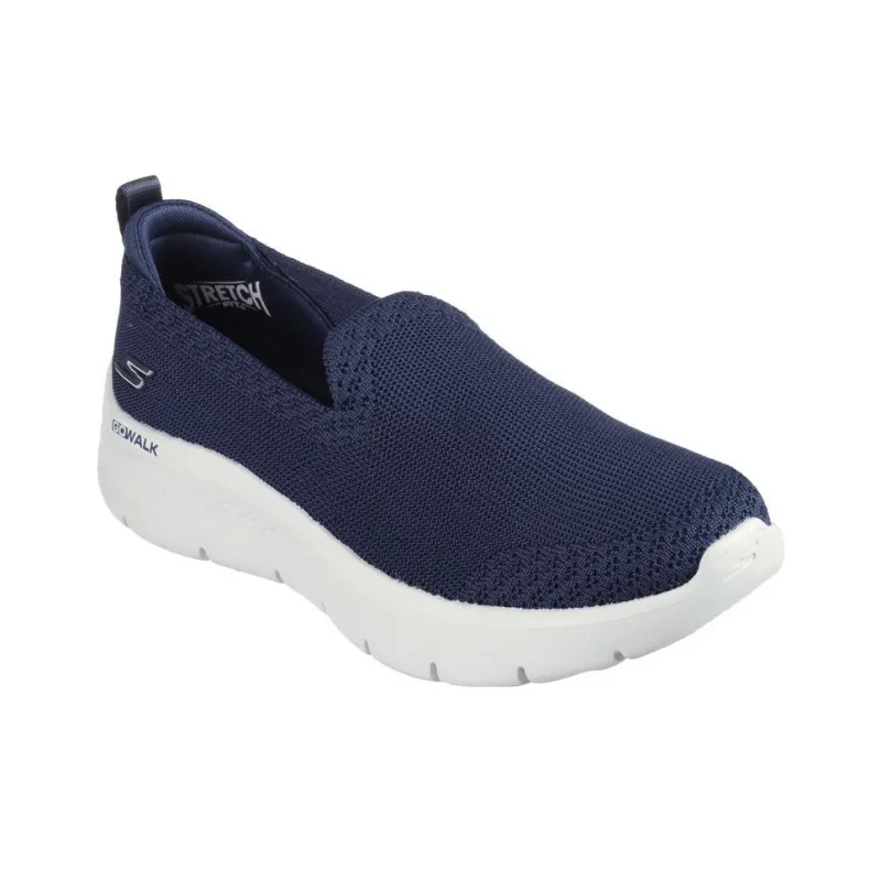 Skechers Go Walk Fle Slip Resistant Low Top Running Shoes Women's Blue-2