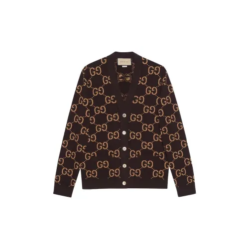 GUCCI Knitwear Men Brown