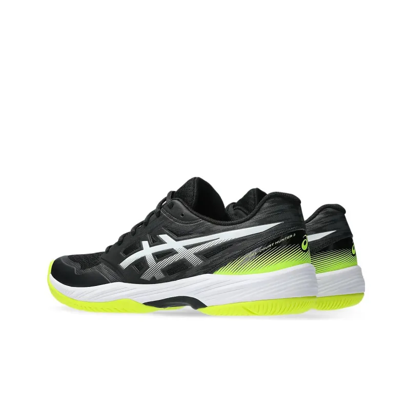 Asics Gel Court Hunter 3 Black White-3
