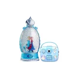 Elsa Anna Olaf Waterdrop Crown Music-Synchronized Lights+Frozen Elsa Bag