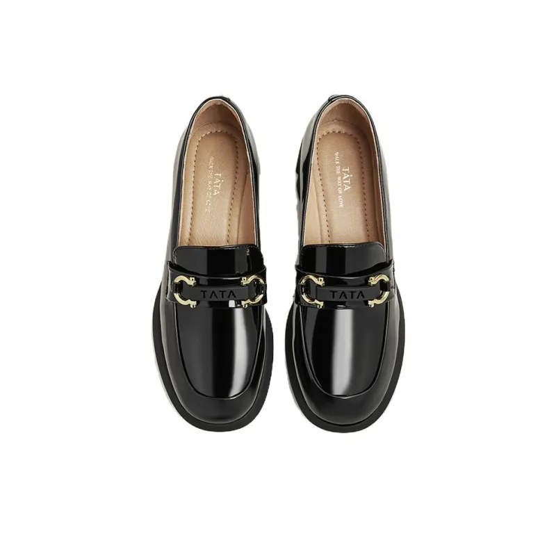 TATA Loafers Women's Black/Ecru-3