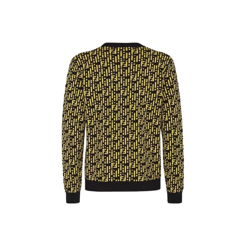 FENDI Sweaters Men Yellow-1