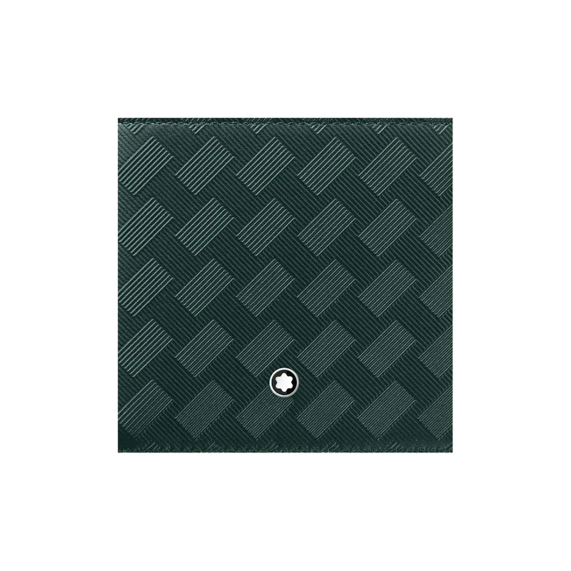 MONTBLANC Cow Leather Wallet Men's British Green-3