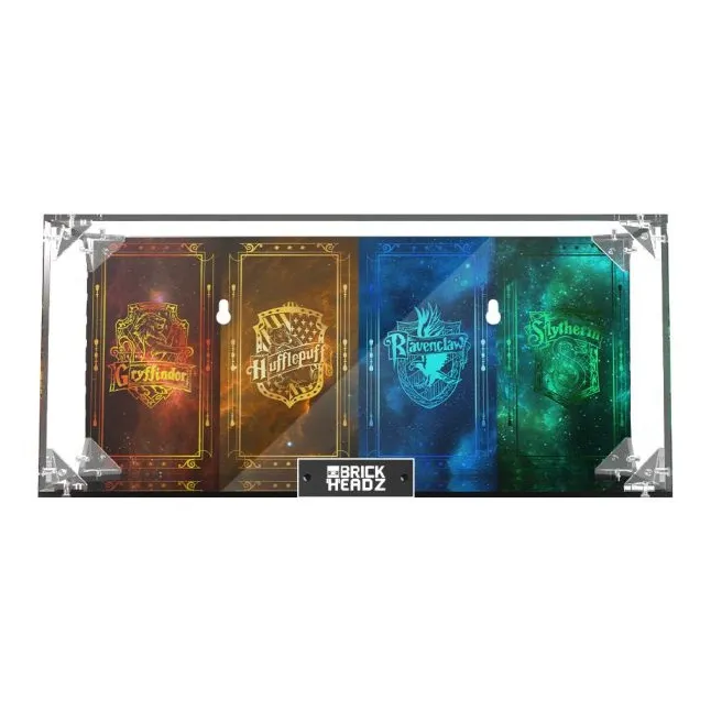 KGBOX Used For Building Block 40616 40617 Harry Potter BrickHeadz Transparent Display Case Acrylic Storage Box-1