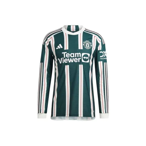 Adidas MANCHESTER UNITED THEATRE OF DREAMS Soccer Jerseys Men Green